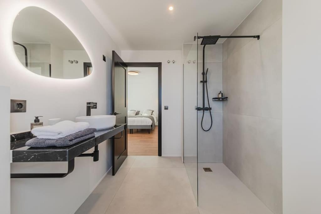 Villa Con Piscina Privada Gelves Exterior foto